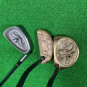 Safari Golf Rare Limited Edition Putter And Wedge Set