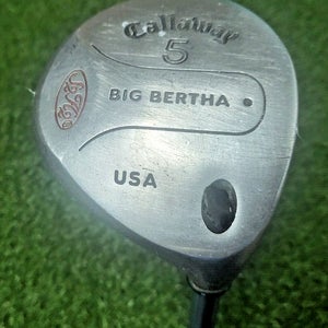 Callaway Big Bertha 5 Fairway Wood  /  RH  /  Regular Graphite ~42.5"  /  jd5943