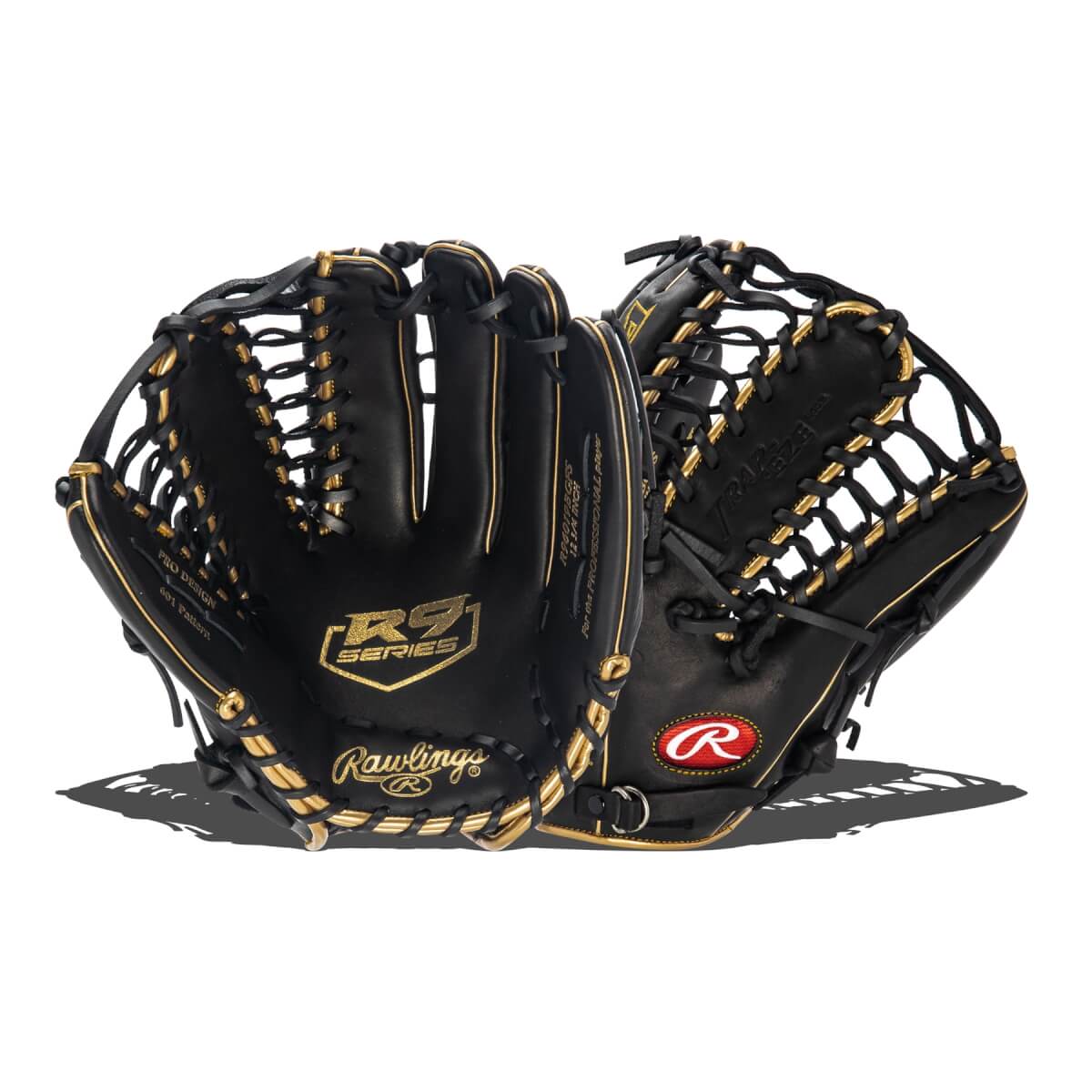 Rawlings R9 11.75 Baseball Glove (R9205-4BG) 