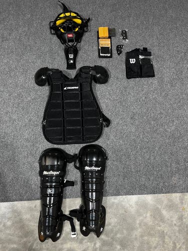 Baseball or softball Umpire Gear
