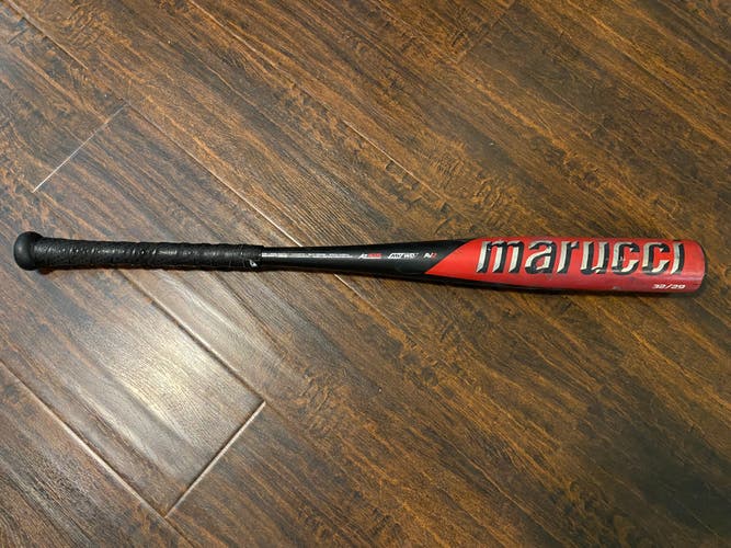 Used BBCOR Certified Marucci Alloy CAT 8 Bat (-3) 29 oz 32"