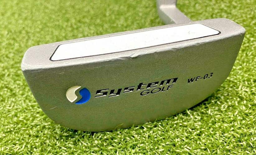 System Golf WF-03 Mallet Putter / RH / Steel ~34.5" / Good Grip / jl6182
