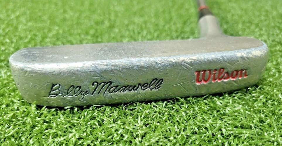 Wilson Billy Maxwell Blade Putter  /  2-Way RH Or LH  /  Steel ~35.5"  /  jd7468