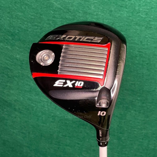 Tour Edge Exotics EX10 10° Driver Aldila Rogue 125 MSI 70 TOUR Extra Stiff
