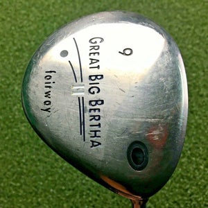Callaway Great Big Bertha II 9 Wood RH / 50g GEMS Ladies Graphite ~39.5" /mm3762