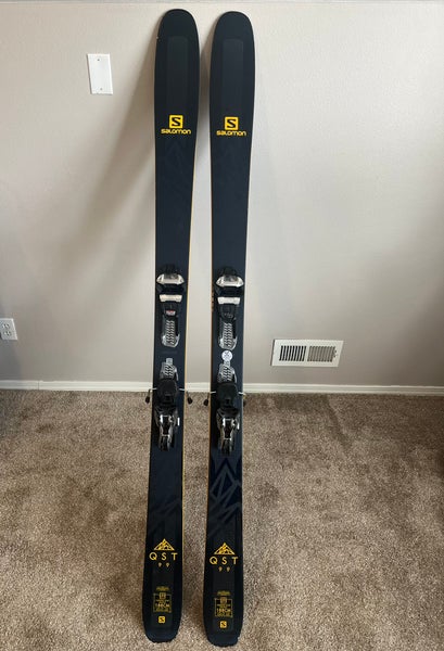 Kontinent typisk Uregelmæssigheder New 2019 All Mountain With Bindings Max Din 13 QST 99 Skis | SidelineSwap