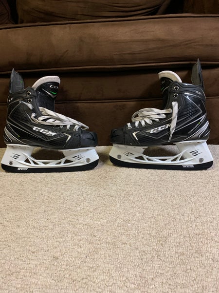Junior Used CCM RibCor 70K Hockey Skates Regular Width Size 5