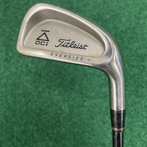 Titleist DCI 4 Iron Oversize+ Titleist Tri Spec Stiff Flex Graphite Shaft MRH