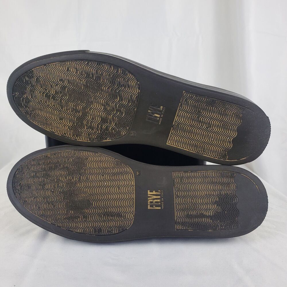 Frye Owen Gore Italian Leather Slip On Loafers Two-Tone  display picture 2