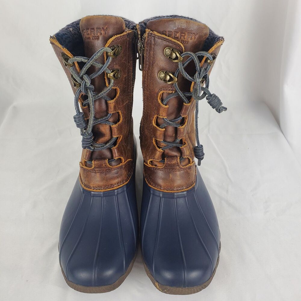 sperry tall duck boots