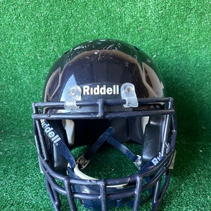 Adult Medium - Riddell Speed Football Helmet - Navy Blue