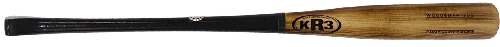 New KR3 PRO Maple Woodsman AX Bat 34 inch Wood Bat (-3) 31.5 oz
