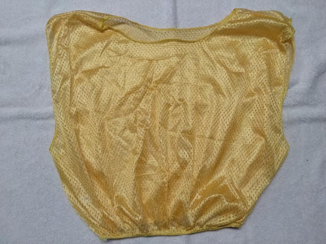 Set of 1 dozen Gold Mesh Practice Scrimmage Vest *pinnies*