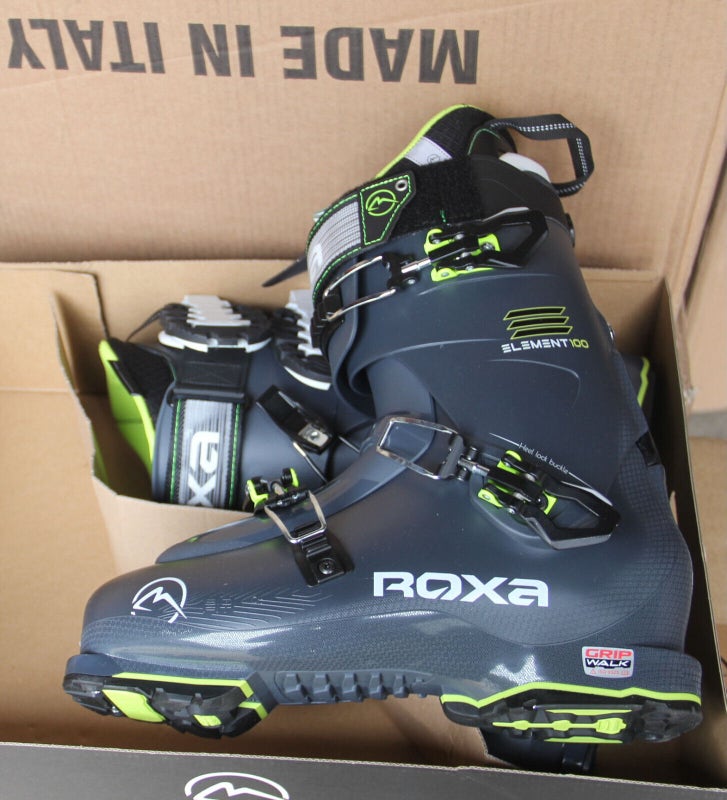 New 11.5 US Roxa men's New Roxa ski boots Italy Element 100 gripwalk 2023 $525MSRP 11.5 US