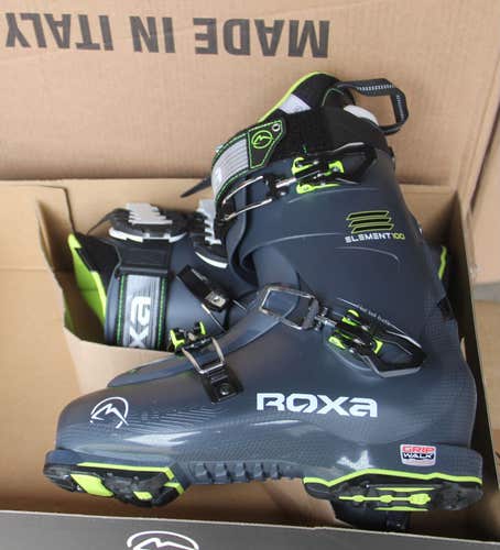 New 10.5 US Roxa men's New Roxa ski boots Italy Element 100 gripwalk 2023 $525MSRP
