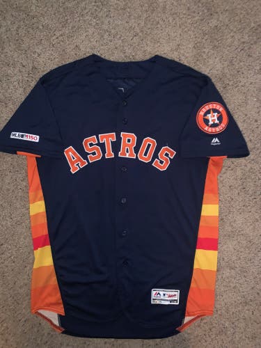 Houston Astros Joe Espada Team Issued Authentic Jersey