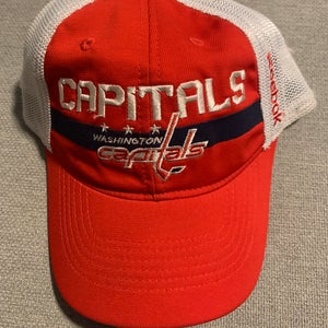 Washington Capitals Reebok Red Hat