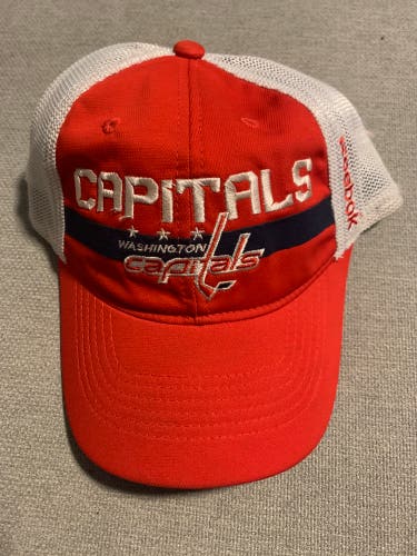Washington Capitals Reebok Red Hat