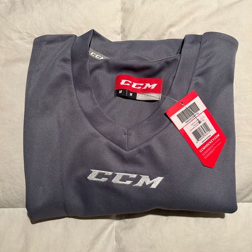 CCM 5000 PRACTICE JERSEY - GREY - SENIOR - MEDIUM