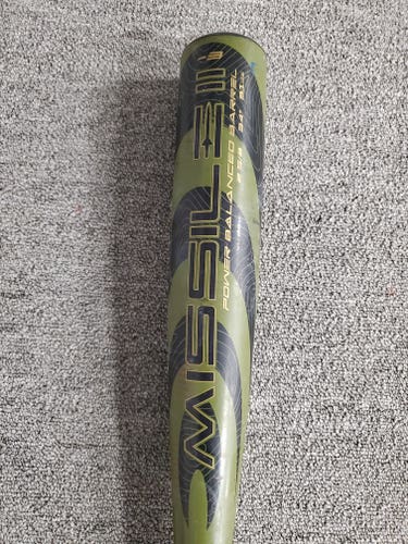 Used BBCOR Certified 2022 Stinger Alloy Missle 2 Bat (-3) 31 oz 34"