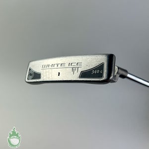 Used Right Handed Odyssey White Ice #1 35" Putter Steel Golf Club Odyssey Grip