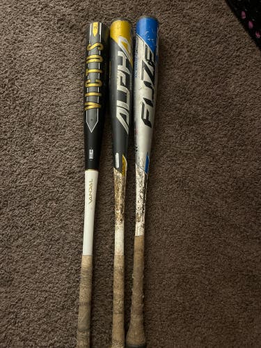 Victus Vandal, Easton Alpha 360, Easton Fuze 360