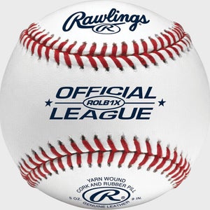 1 case 120 baseballs Rawlings Rolb1x High Seem Practice Ball
