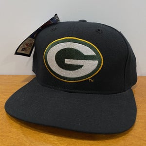 Green Bay Packers Hat Fitted Cap 6 3/4 NFL Football New Era Vintage 90s Low Pro