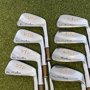 MacGregor VIP by Nicklaus Iron Set (2-9) RH Tourney Taper Firm Steel (L4739) 67
