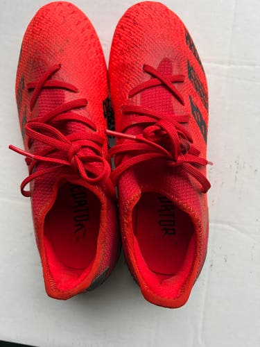 Red Used Size 7.0 (Women's 8.0) Adidas Cleats