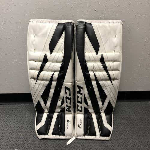 Used Ccm Extreme Flex E4.5 28" Goalie Leg Pads