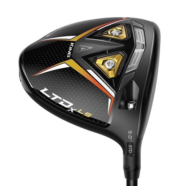 Cobra Golf LTDx LS Driver - King Cobra Matte Black / Gold Fusion - RIGHT HAND