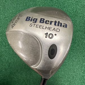 Callaway Big Bertha Steelhead 10* Driver RCH 99 Regular Flex Graphite RH 44.5”