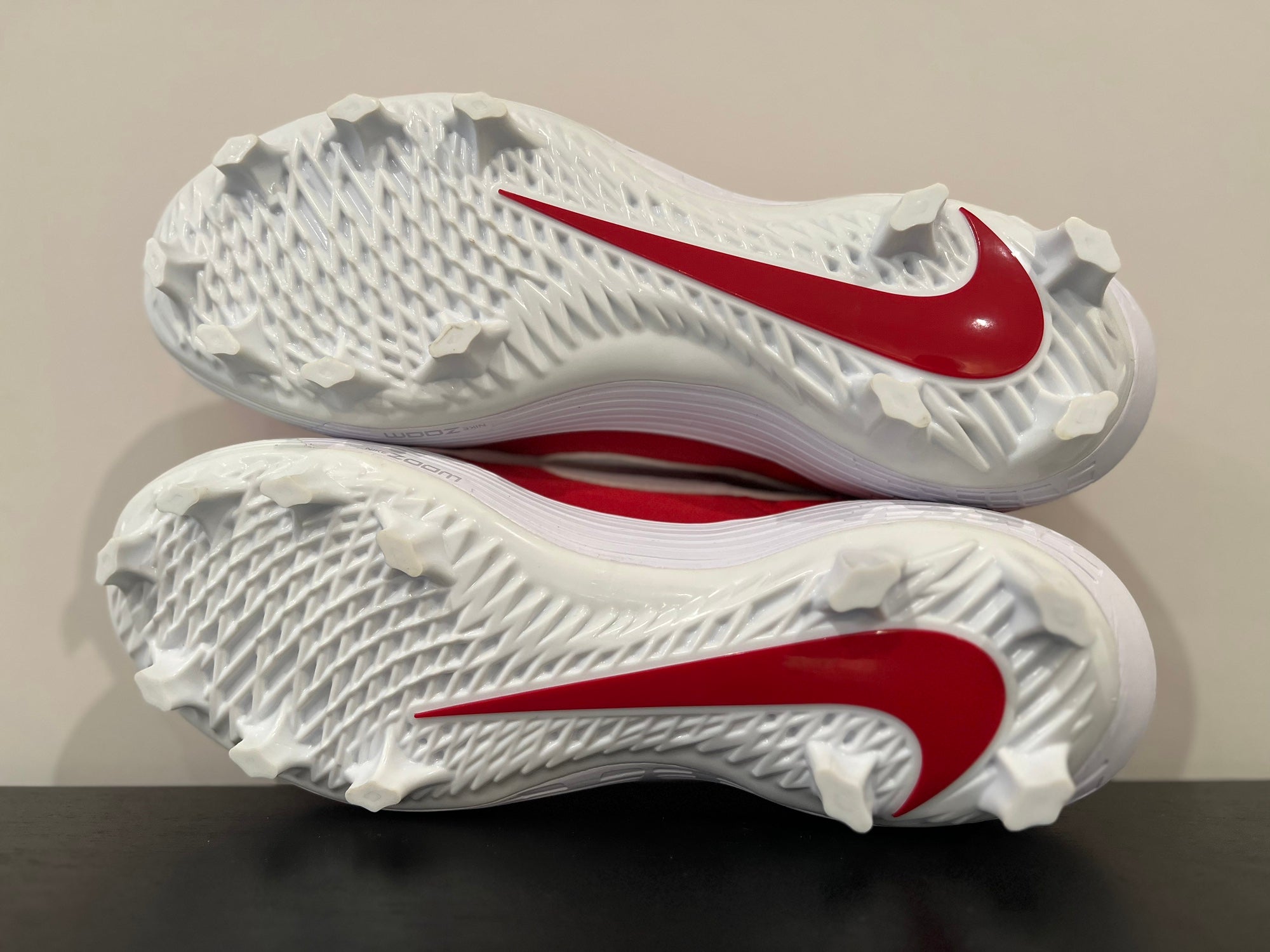 Nike Alpha Huarache Elite 2 Red & White Baseball Cleats Sz 15 NEW AJ6874 601