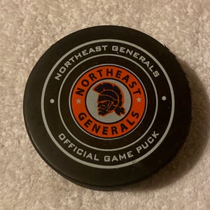 Northeast Generals NAHL Hockey Puck