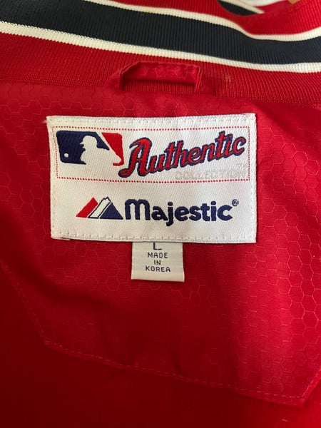St. Louis Cardinals Majestic 2011 World Series Jacket Green Zip Up