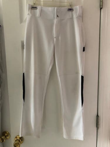 White Youth Men's Used Medium Alleson Game Pants