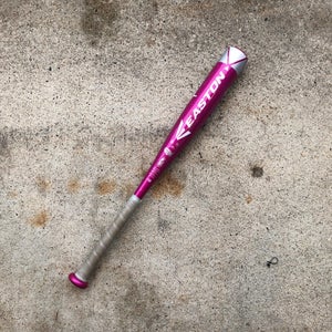 Used Easton Pink Sapphire (25") Alloy Softball Bat - 15OZ (-10)