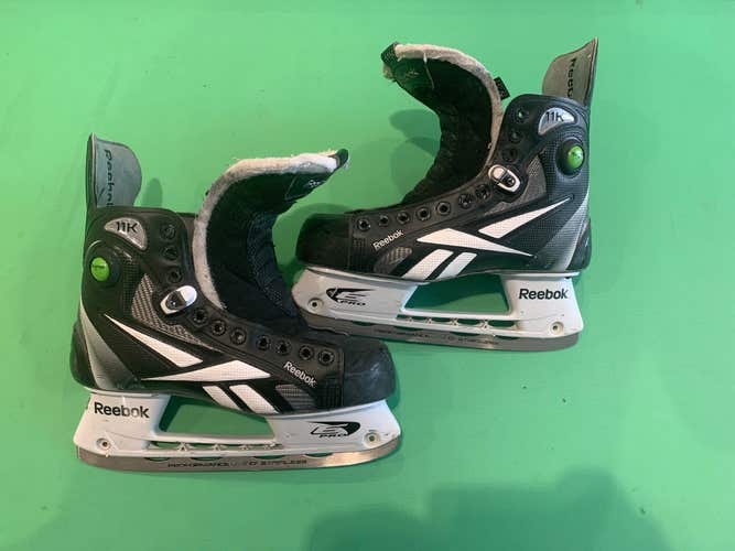 Senior Used Reebok 11K Hockey Skates D&R (Regular) 7.5