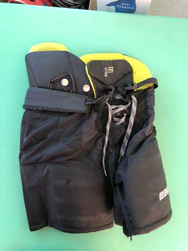 Youth Used Large Bauer Supreme 1S Hockey Pants Retail