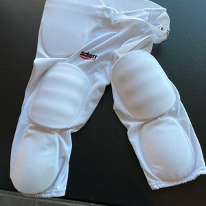 White Youth Used XL Schutt Practice Pants