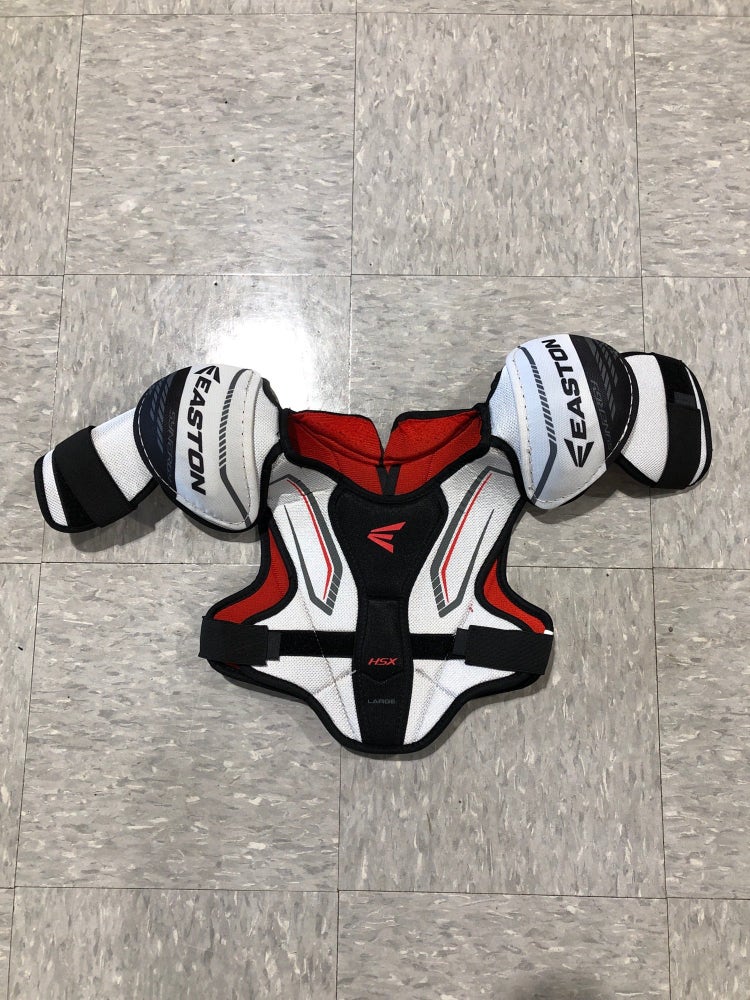 Used Youth Large Easton Synergy HSX Shoulder Pads Retail