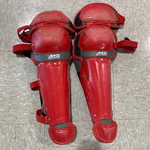 Used AD Starr Red Catcher's Leg Guard (Good)
