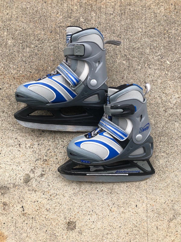 Used Bladerunner Zoom Figure Skates - Size: 1.0 - 4.0 (Adjustable)