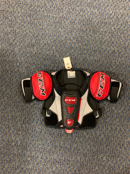 Used Junior Small CCM U+ Shoulder Pads