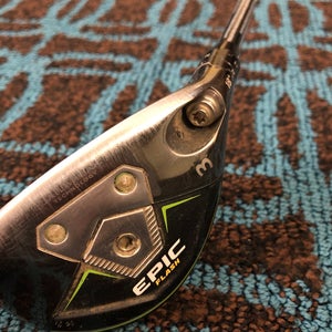 Used Men's Callaway Epic Flash Right-Handed 3H Golf Hybrid
