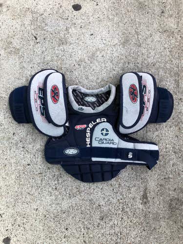 Used Junior Hespeler EPS Pro Hockey Shoulder Pads (Size: Small)