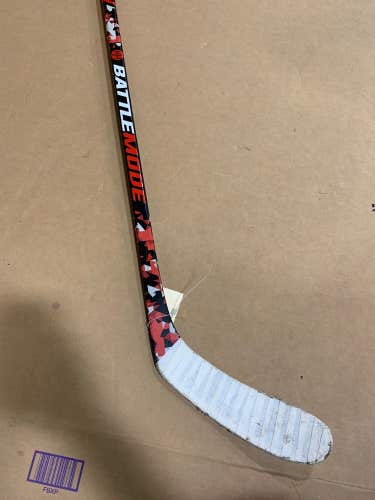 Used Battle Mode Youth Left Hockey Stick