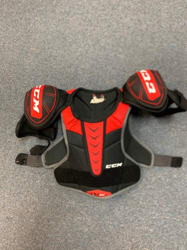 Used Junior Medium CCM QLT 230LE Shoulder Pads
