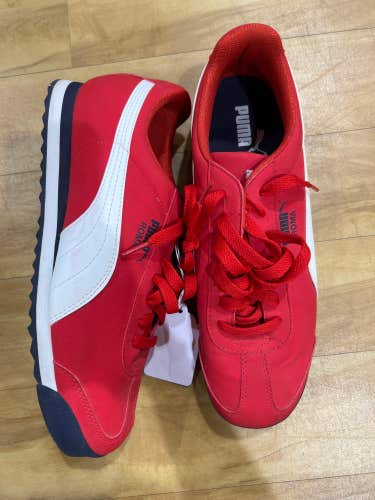 Red Adult Used Men's 11.5 (W 12.5) Puma Roma Shoes